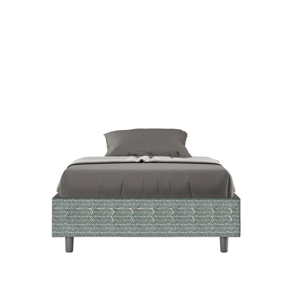 Letto 1 Piazza e Mezzo Azelia Aragona 7 Azzurro Varie Misure sconto