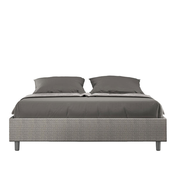 Letto Matrimoniale Azelia Labirinto 02 Grigio Varie Misure acquista