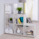 Libreria a scala 116x118x33 cm Bergamo 1 bianco consumato-1