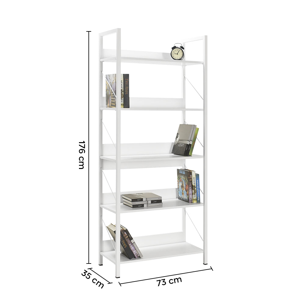 Libreria di Design Mobili Ufficio Scaffale in Legno 80x24x191 cm Bianco –  acquista su Giordano Shop