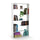 Libreria Tars bianca 84x24x157H cm