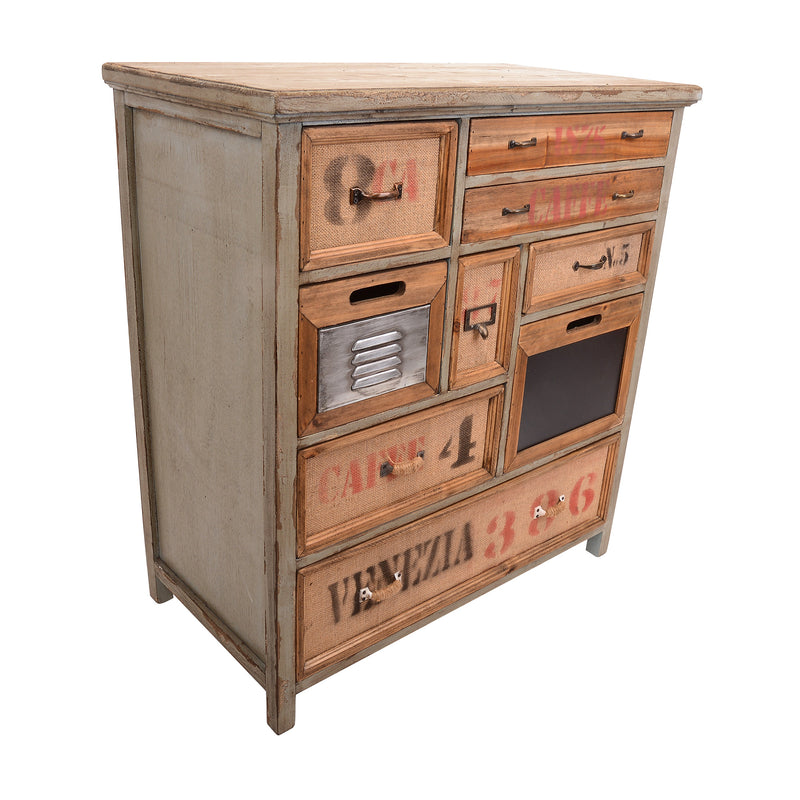 Credenza con Cassetti Vintage H 83 cm-2