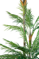 Pianta Artificiale Areca Palm a 3 Diramazioni con Vaso H 270 cm-2