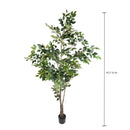 Pianta Artificiale Ficus con Vaso H 213 cm-2
