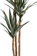 Pianta Artificiale Yucca per 3 con Vaso 80 cm -4