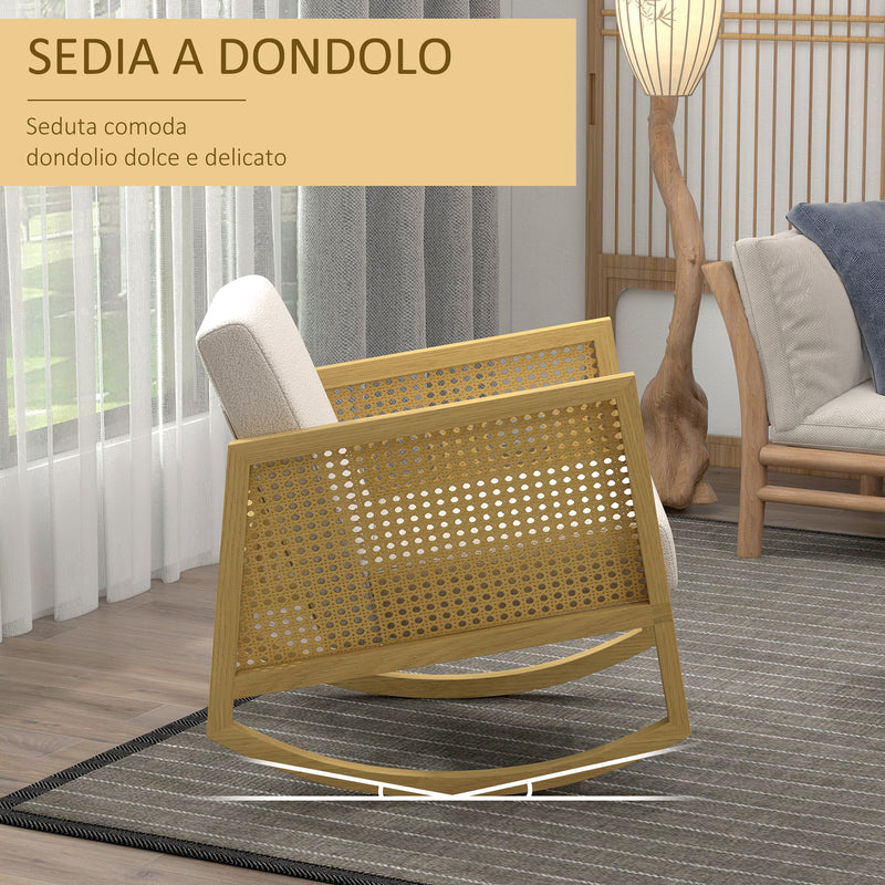 Sedia a dondolo Adaleine