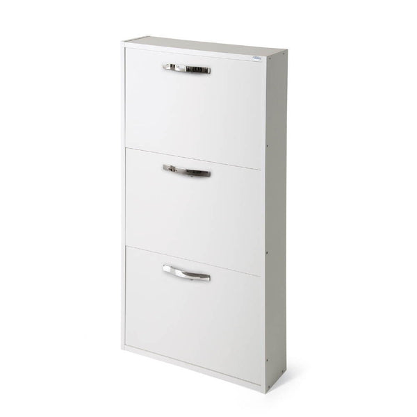 prezzo Scarpiera Serena 108x65x15 cm 3 ante bianco frassinato