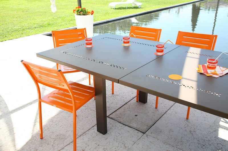 Tavolo da Giardino Allungabile 220/300x110x76 cm in Acciaio RD Italia  Helios XL Antracite – acquista su Giordano Shop