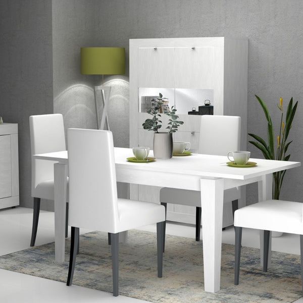 Tavolo allungabile 140/180x80 cm Tolmen bianco larice online