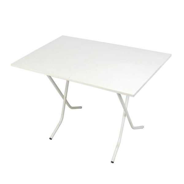 Tavolo pieghevole 70x110x75 cm bianco sconto