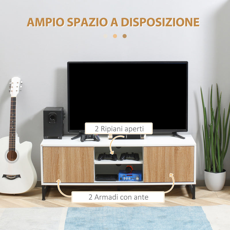 Mobile TV Sospeso 160x35x30 cm in Truciolato Marrone e Nero – acquista su  Giordano Shop