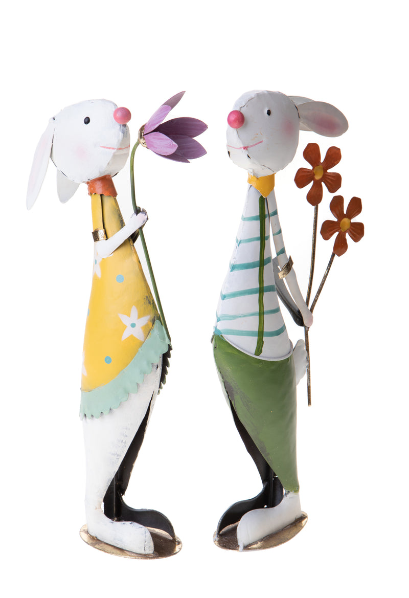 Set 2 Conigli in Paglia H 1150 cm – acquista su Giordano Shop