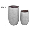 Set 2 Vaso Stripe Alto Misure 395x64 cm-2