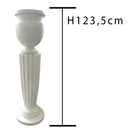 Set Vaso e Colonna Misure 32,5 cm 123,5 cm