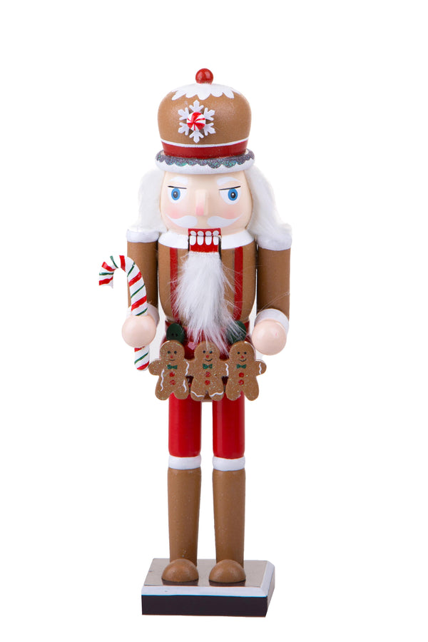 online Set 2 Schiaccianoci di Natale Candy H30 cm in Legno