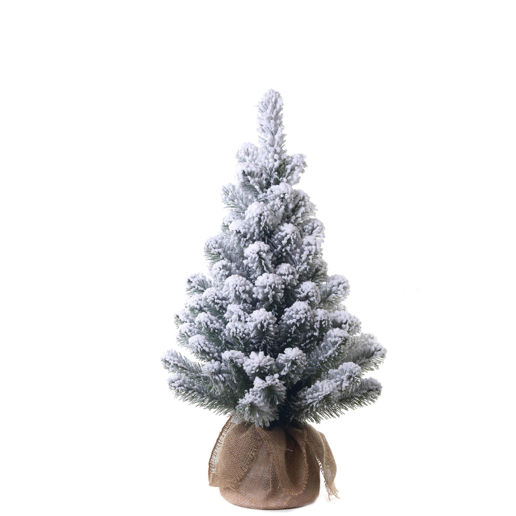 Set 2 Mini Albero di Natale Artificiale H65 cm Abete con Sacco 64 Tips  Verde – acquista su Giordano Shop