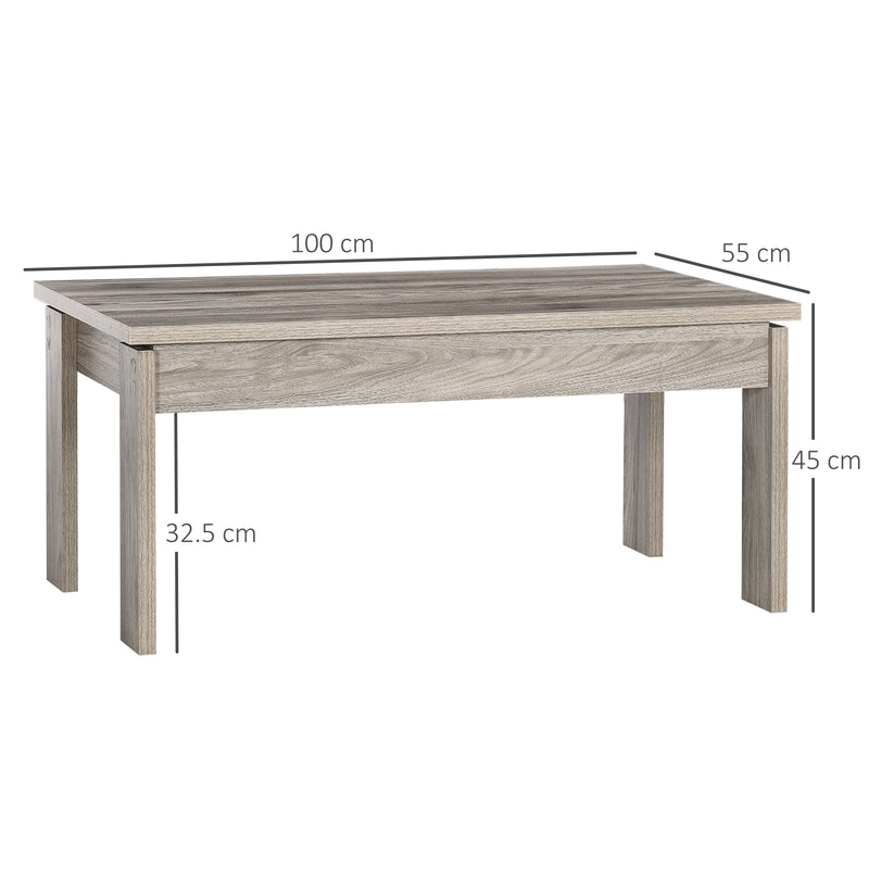 Libreria bassa NATURE 100cm bianco e legno