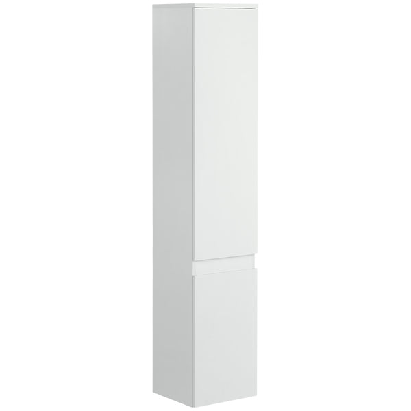 Mobile a Colonna Bagno 30x28x152,5 cm in Legno truciolare Bianco online